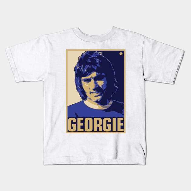 Georgie '68 Kids T-Shirt by DAFTFISH